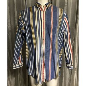 Brooks Brothers Striped VTG shirt (XL)